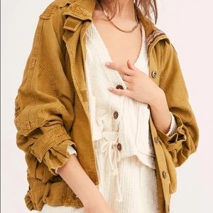 Free People Safari Bomber